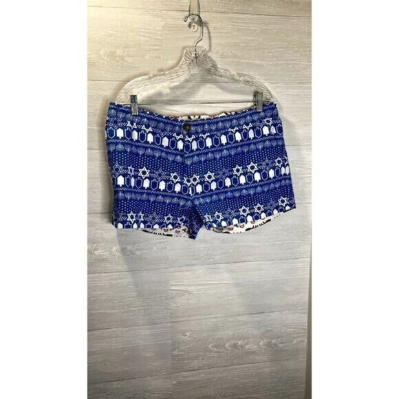 Chubbies Women's Reversible Holiday Christmas/Hanukkah Button Shorts - Picture 6 of 14